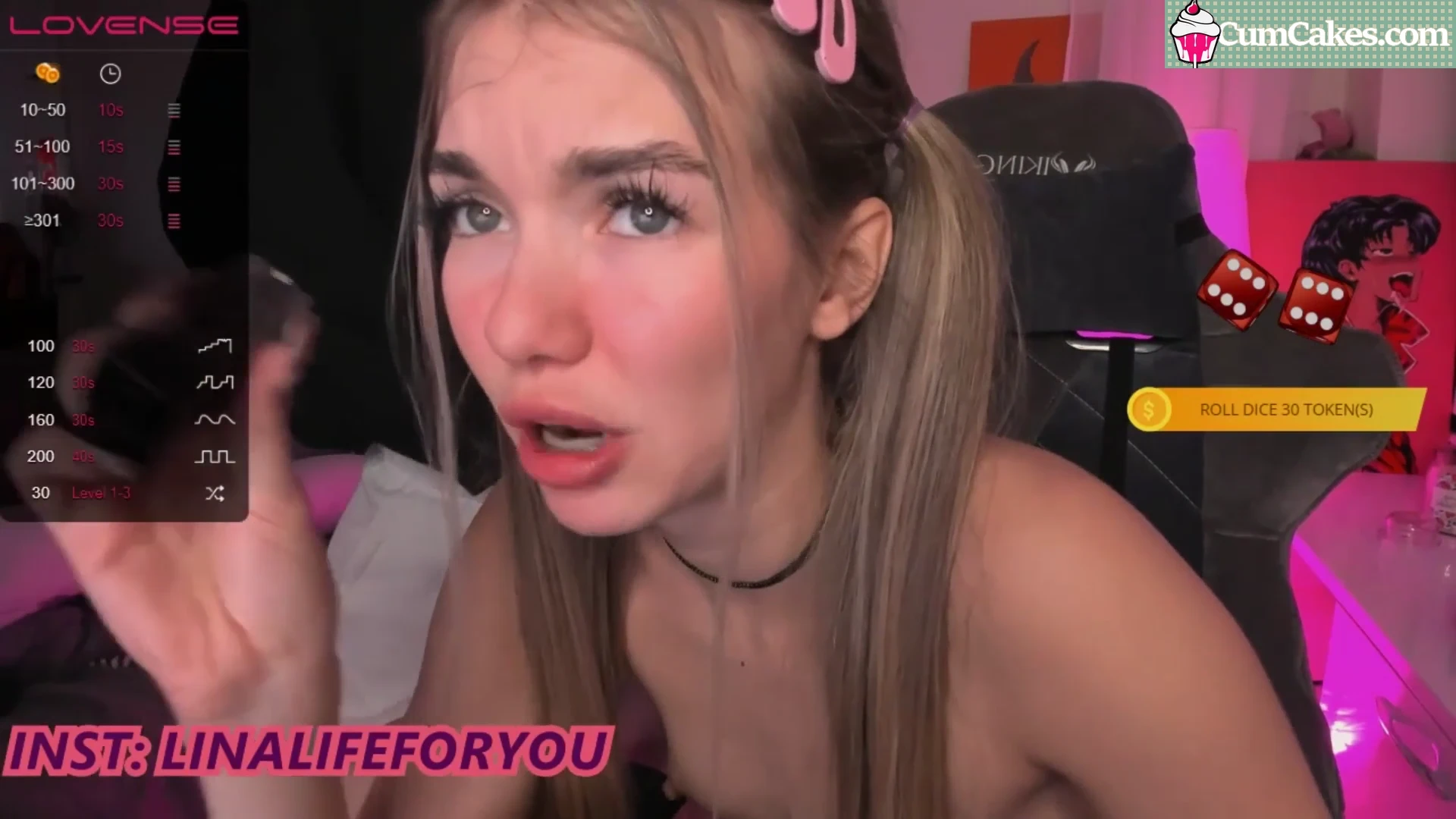 loly_Rain Blowjob, Chaturbate video